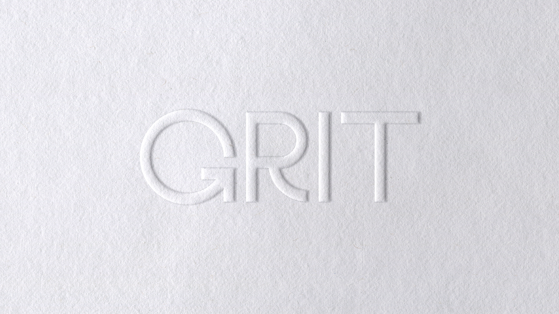 Grit Logo Embossed Animation